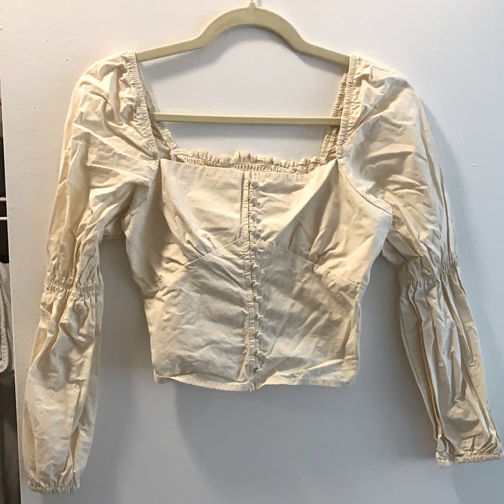 Nude blouse